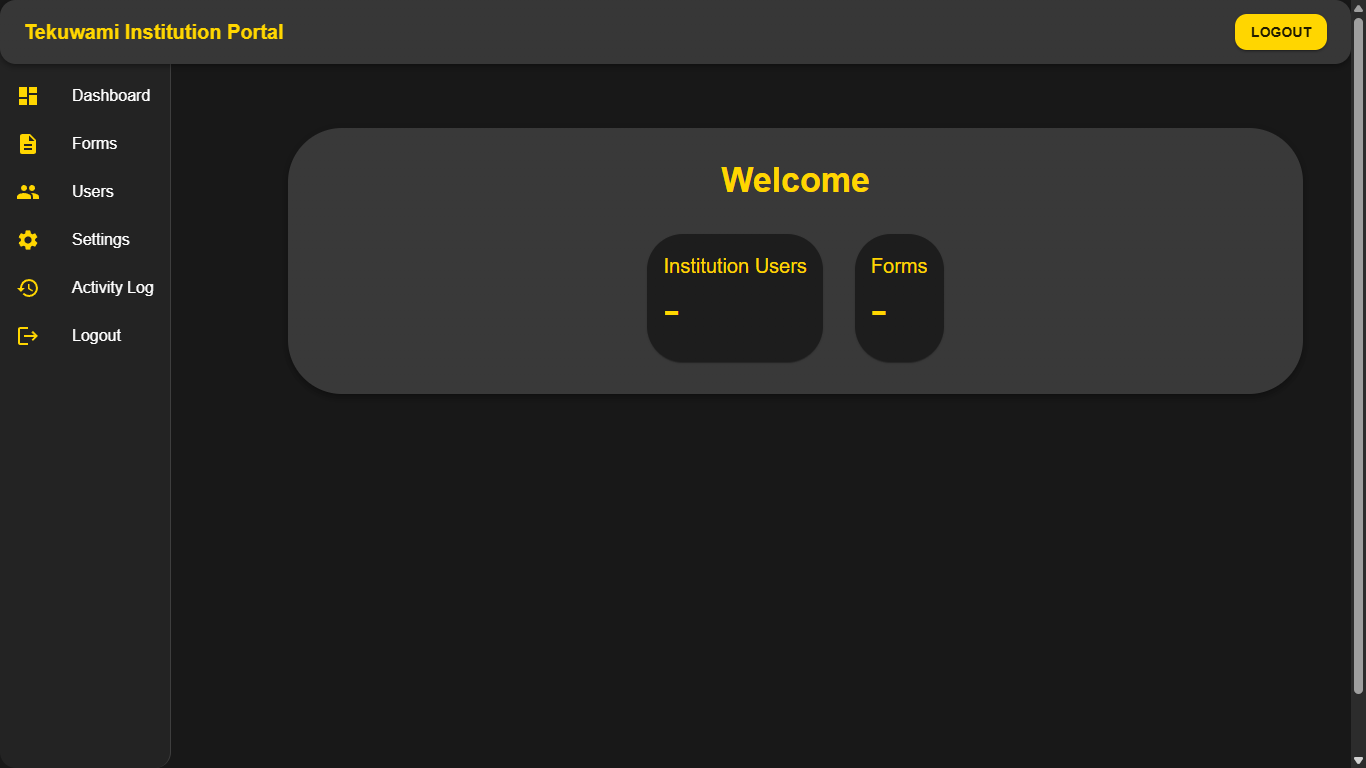 Institution Portal